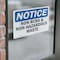 Signmission Non-RCRA And Non-Hazardous Waste OSHA Notice Sign, Vinyl Decal, 7in W x 5in L, 2PK OS-2PACK-NS-D-57-L-15110 - alternate 6